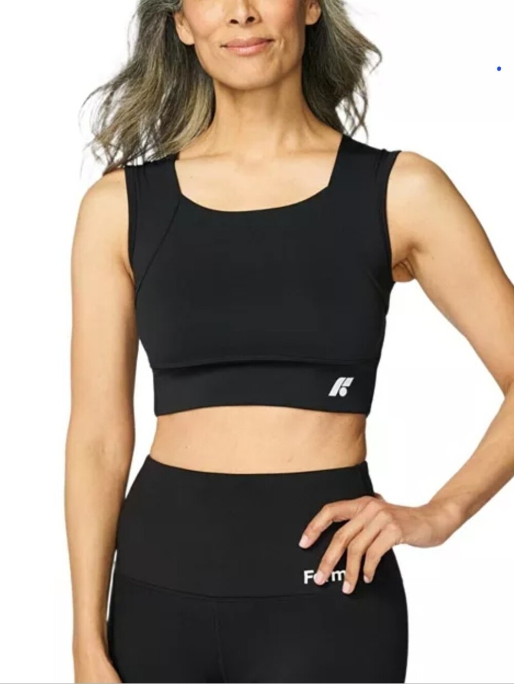 NWT Forme Revive bra Large black posture correcting active athletic performance